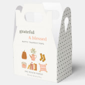 Cozy Scandi Autumn Essential Blush Thanksgiving Bedankdoosjes (Geopend)