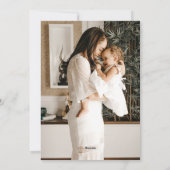 Cozy Scandi Autumn Essential Photo Thanksgiving Feestdagenkaart (Achterkant)