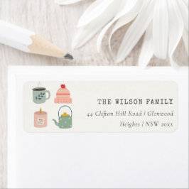 Cozy Scandi Winter Essential Blush Green Address Etiket
