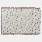 Cozy Scandinavian Holiday Woven Blanket Deken (Voorkant)