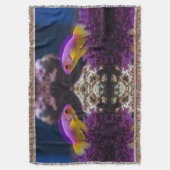 Cozy Sea Life Throw for Kids and Adults Deken (Voorkant Verticaal)