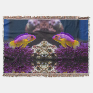 Cozy Sea Life Throw for Kids and Adults Deken