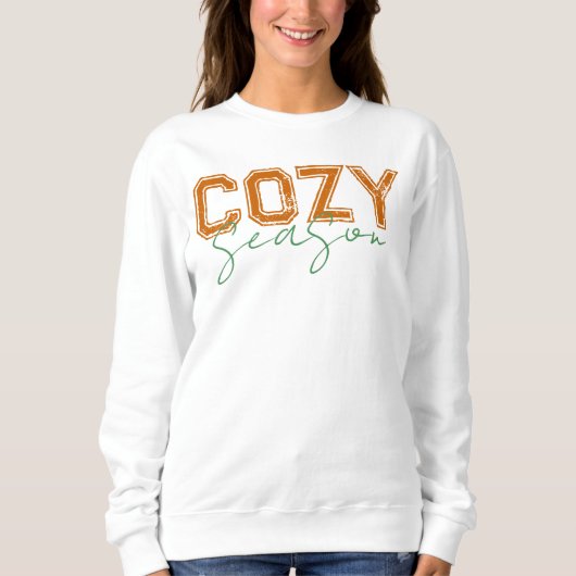 Cozy season autumn fall design trui (Voorkant)
