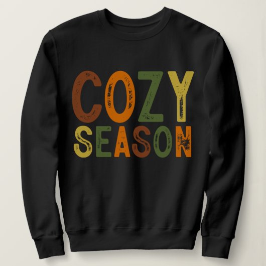 Cozy Season Comfy Fall Quote Clothing Gifts for  Trui (Design voorkant)