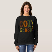 Cozy Season Comfy Fall Quote Clothing Gifts for  Trui (Voorkant volledig)