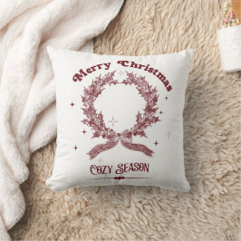 Cozy Season Vintage Christmas Kussen