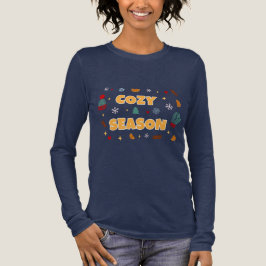 Cozy Season Winter Icons – Stijl A Tri-Blend Shirt