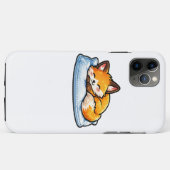 Cozy Sleeping Fox on Pillow Cute Kawaii Fox  Case-Mate iPhone Case (Achterkant (horizontaal))