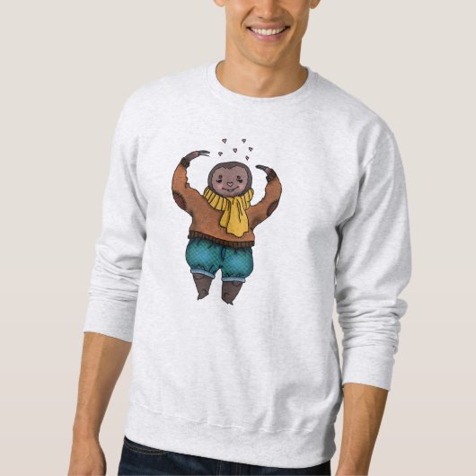 Cozy Sloth Sweatshirt (Voorkant)