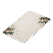 Cozy Snowflake & Pine Holiday Design Magneet (Linkerzijde)