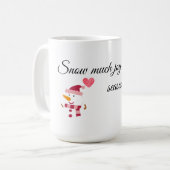 Cozy Snowman Mug Koffiemok (Voorkant links)