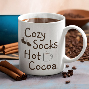 Cozy Socks & Hot Cocaca Koffiemok