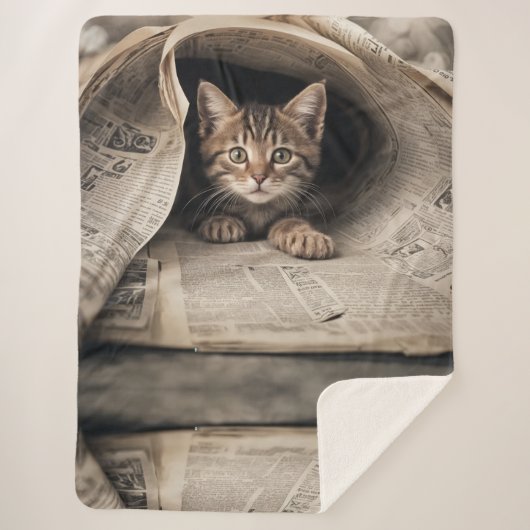 Cozy Soft Sherpa Blanket Deken (Voorkant)