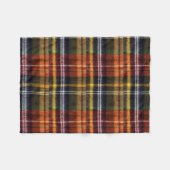 Cozy Tartan Fleece Blanket, valkleuren (Voorkant (Horizontaal))