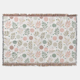 Cozy Throw Blanket with Classic Polka Dot Pattern Deken