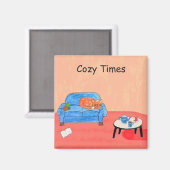 Cozy Times,  Magneet (Voorkant / Achterkant)
