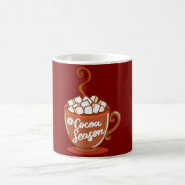 Cozy up with this sweet Cocoa Season design  Koffiemok