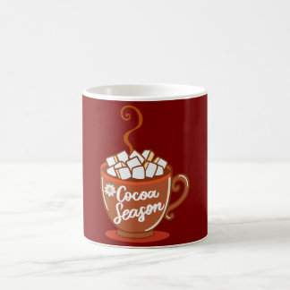 Cozy up with this sweet Cocoa Season design Koffiemok