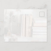 Cozy Vintage Desk Aesthetic Briefkaart (Achterkant)