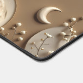 Cozy Warm Beige Celestial Moon Bureaumat (Hoek)
