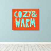 Cozy & Warm Canvas Afdruk (Insitu (Houten vloer))