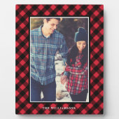 Cozy & Warm | Foto Lijst rode buffelplaat Fotoplaat (Voorkant)