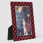 Cozy & Warm | Foto Lijst rode buffelplaat Fotoplaat (Zijkant)