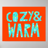 Cozy & Warm Poster (Voorkant)