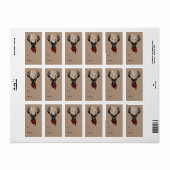 Cozy & Warm Red Buffalo Plays Reindeer No Peking Etiket (Full Sheet)