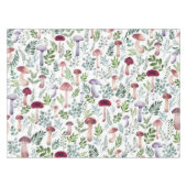 Cozy Waterverf Mushrooms Patroon Tafelkleed (Voorkant (Horizontaal))