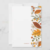 Cozy Weather Open House Uitnodiging (Achterkant)