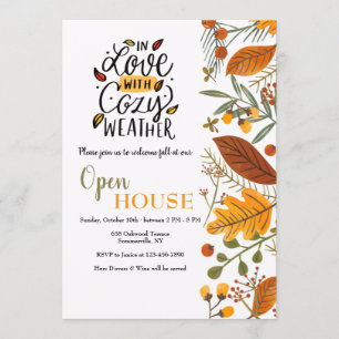 Cozy Weather Open House Uitnodiging