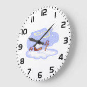 Cozy Winter Cabin in Snow Frosty Landscape Grote Klok (Hoek)