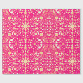 cozy winter cadeaupapier (Vlak)