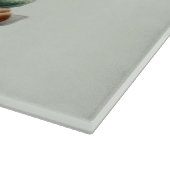 Cozy Winter Cocoa Marshmallow Mug Scene Snijplank (Hoek)