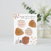 Cozy Winter Diffuser Blend Briefkaart (Staand voorkant)