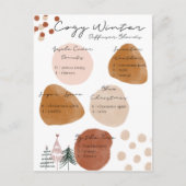 Cozy Winter Diffuser Blend Briefkaart (Voorkant)