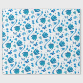 Cozy Winter Draag waterverf Cadeaupapier (Vlak)