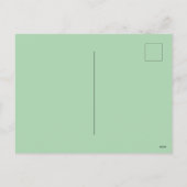 Cozy Winter Elf Child Portrait Feestdagenkaart (Achterkant)