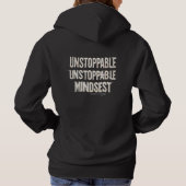 Cozy Winter Motivational Women’s Hoodie | Warm  (Achterkant)