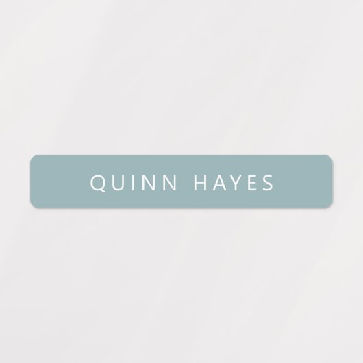 Cozy Winter Name Labels (Design 1)