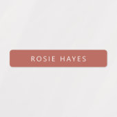 Cozy Winter Name Labels (Design 2)