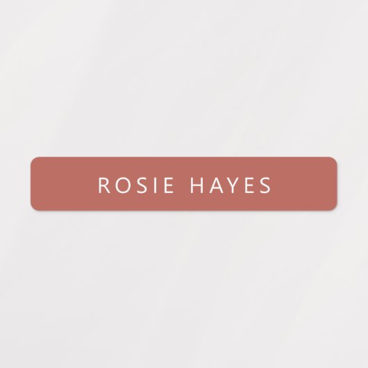 Cozy Winter Name Labels (Design 2)