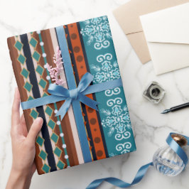 Cozy Winter Pattern Cadeaupapier