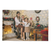 Cozy Winter Penguin Family Kussensloop (Achterkant)