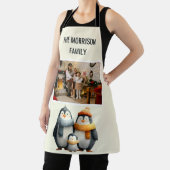 Cozy Winter Penguin Family Schort (Insitu)