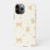 Cozy Winter Phone Case | Soft Teddy Bear aesthetic iPhone Hoesje (Achterkant)