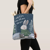Cozy Winter Reading Book Tote Bag (Dichtbij)