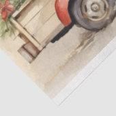 Cozy Winter Scene: Bewakers van het Tree Boerderij Tissuepapier (Detail)