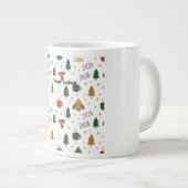 Cozy Winter Vibes 2026 - Cute Puppy and Kitten Chr Grote Koffiekop (Voorkant rechts)